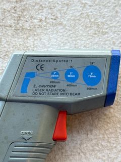 Blue Point Infrared Thermometer  - Image 3