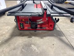 Craftsman 10 Inch Table Saw With Metal Stand - Image 1