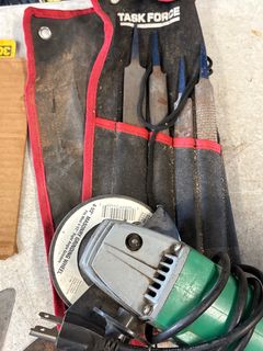 Electric Grinder, Files, Wood Working Tools and More  - Image 5