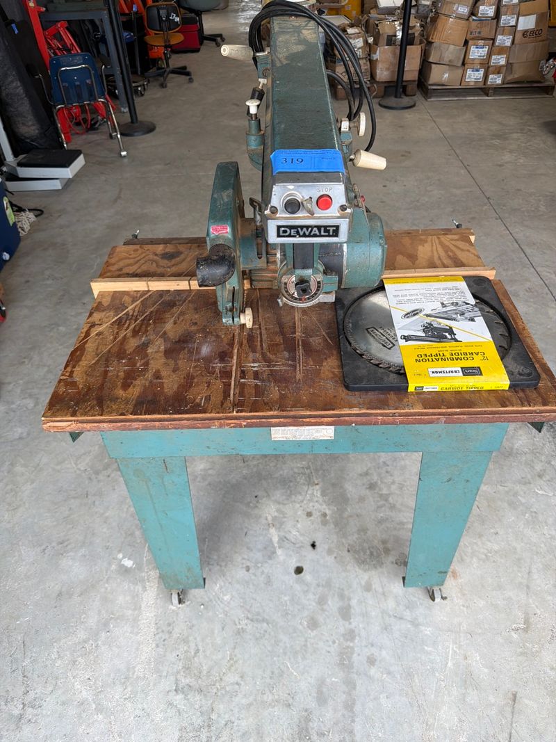 Dewalt Radial Arm Saw - Image 1