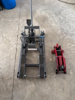 Pittsburgh ATV and MotorCycle Lift and small Jack  - Image 1