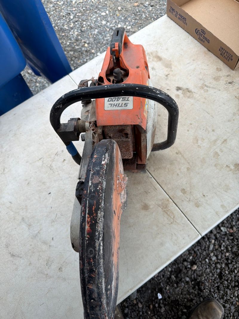 STIHL ts400 Concrete Saw - Image 1