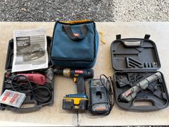 Rotary Tool Kit and Drill  - Image 1