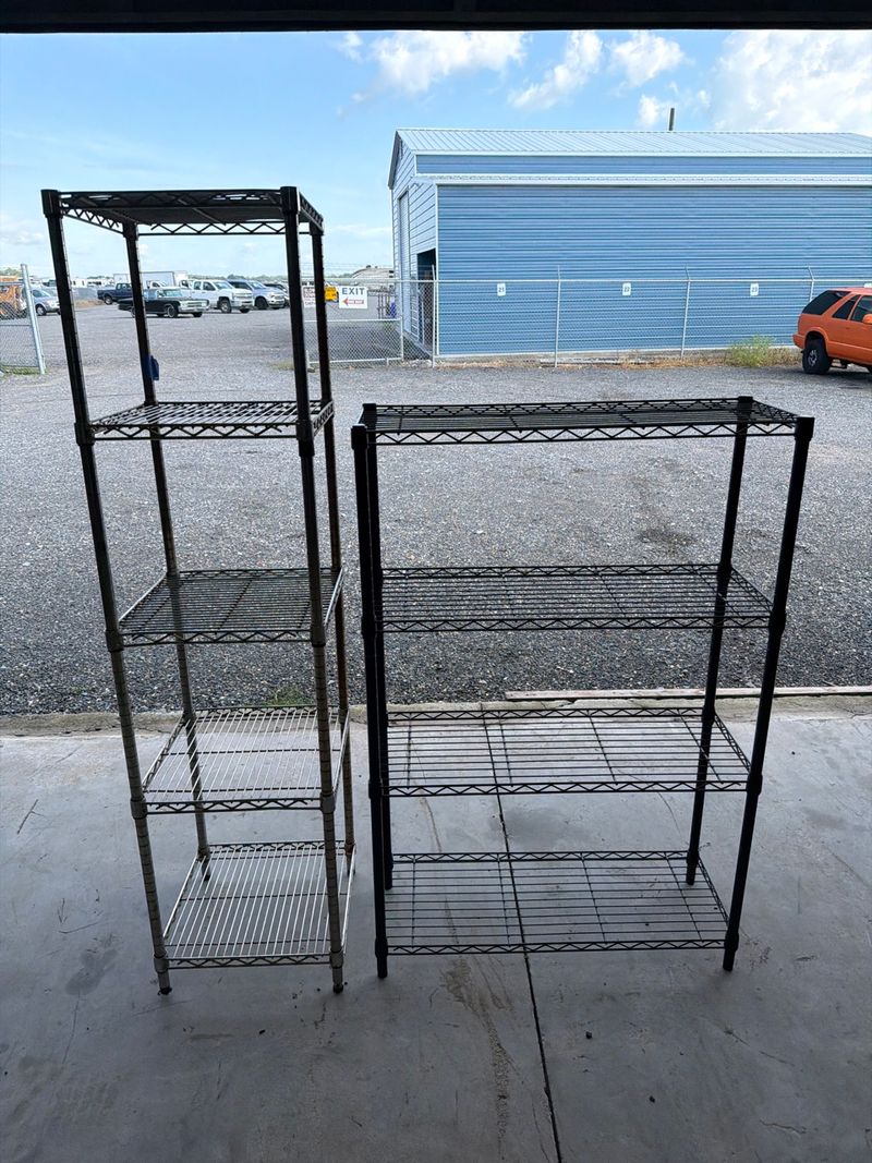 2 Wire Storage Racks  - Image 1