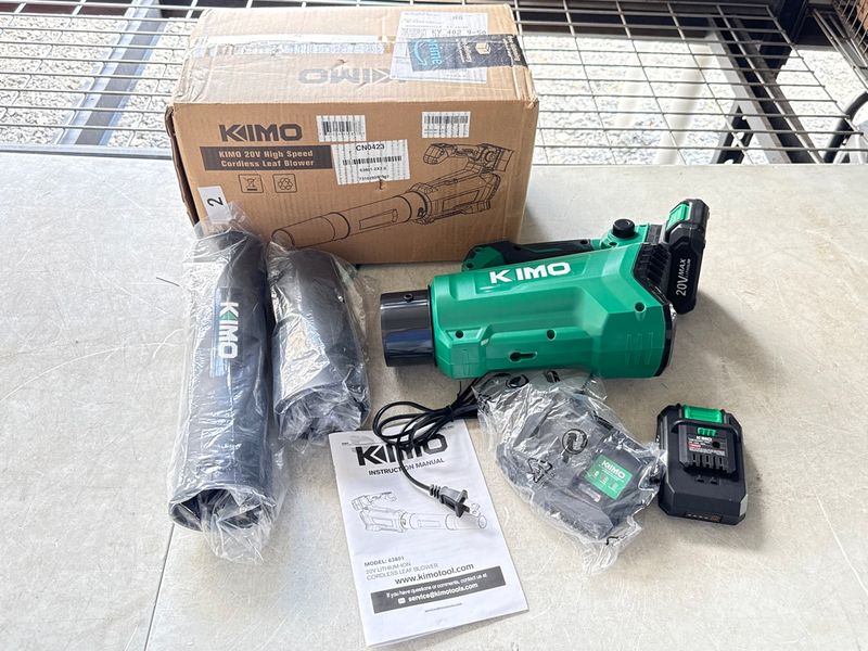 Kimo 20V High Speed Cordless Blower  - Image 1