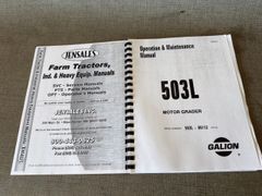 Galion 503L Motor Grader Manuals - Image 3
