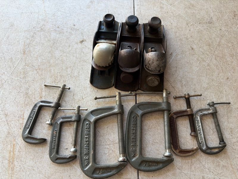 Wood Planers and Clamps - Image 1
