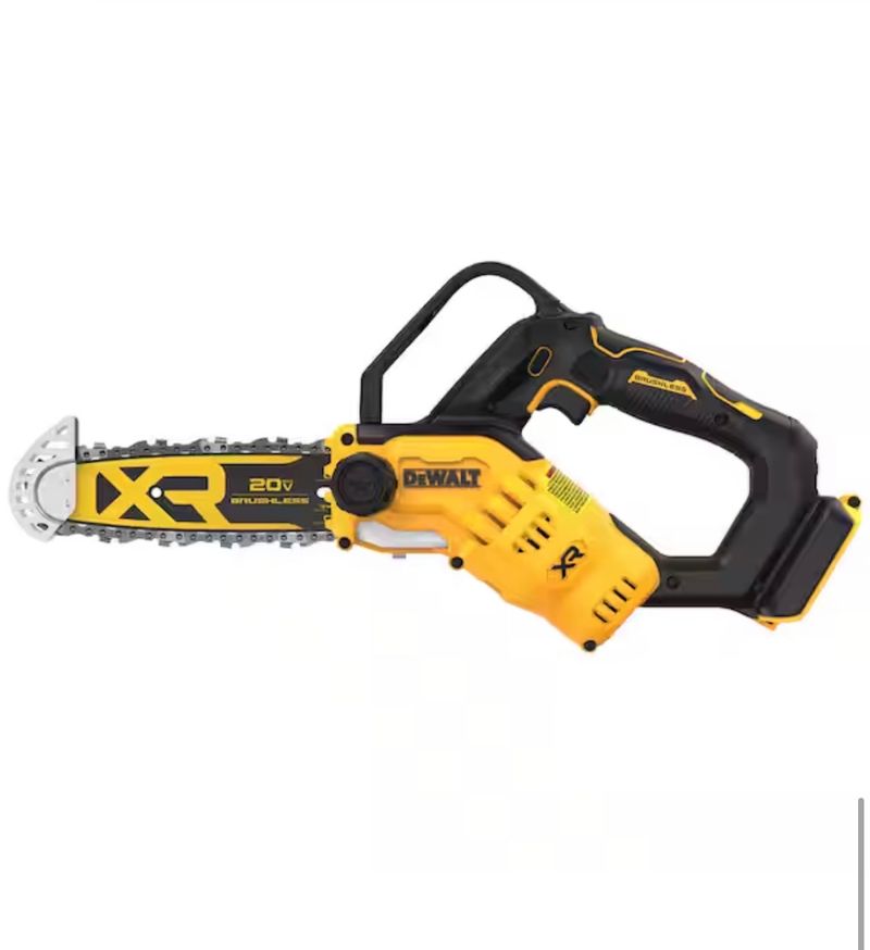 20-Volt MAX 8 in. Brushless Cordless Battery Powered Pruning Mini Chainsaw (Tool Only) - Image 1