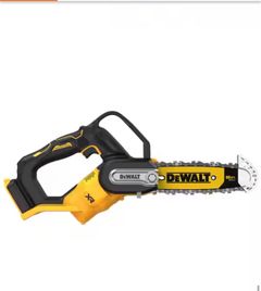 20-Volt MAX 8 in. Brushless Cordless Battery Powered Pruning Mini Chainsaw (Tool Only) - Image 2