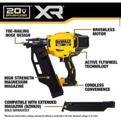 20-Volt 21 Cordless Framing Nailer (Tool-Only) - Image 3