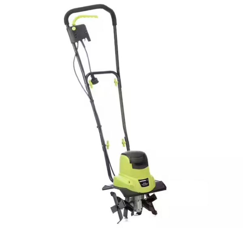 11 in. 6.5 Amp Electric Garden Tiller Cultivator - Image 1