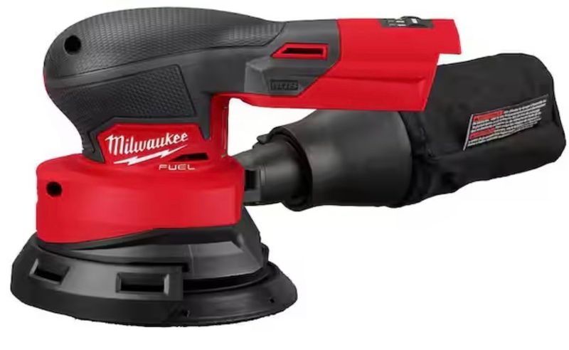 Miulwaukee M18 18V Lithium-Ion Brushless Cordless FUEL 5 in. Random Orbit Sander (Tool-Only) - Image 1