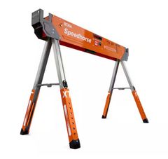 30 in. to 36 in. H Steel Speed Horse XT Adjustable Height Sawhorse with Auto Release Legs - Image 1