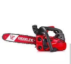 12 in. 25.4 cc 2-Stroke Gas Powered Portable Chainsaw with Top Handle - Image 3