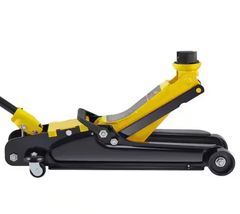 Floor Jack, 2.5 T Low Profile Floor Jack, Heavy-duty Steel Racing Floor Jack with Single Piston Lift Pump, Floor Jack - Image 1