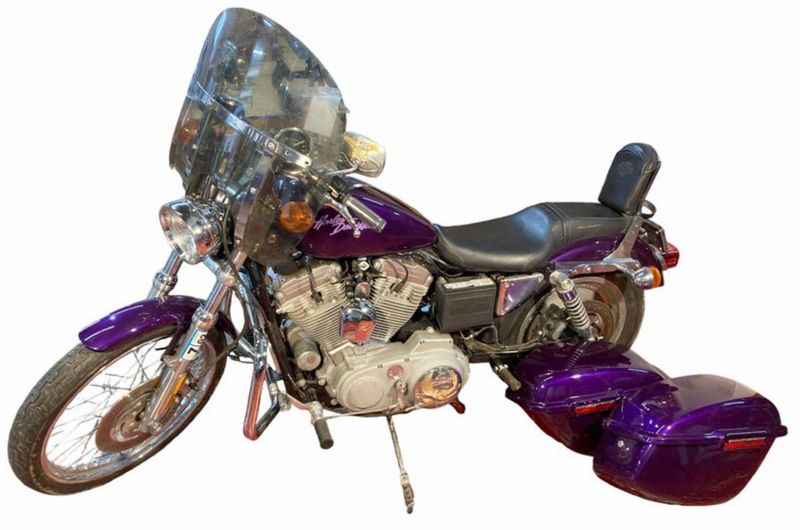 Ararity 2000 Harley Davidson Motorcycle banner