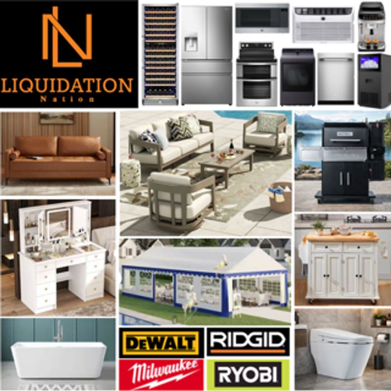 Liquidation Nation Weekly Online Inventory Reduction Auction Located In Virginia Beach, VA banner