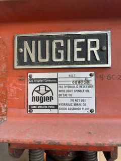 Nugier H40-7 Hydraulic Press - Image 2