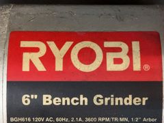 Ryobi 6 Inch Bench Grinder - Image 4