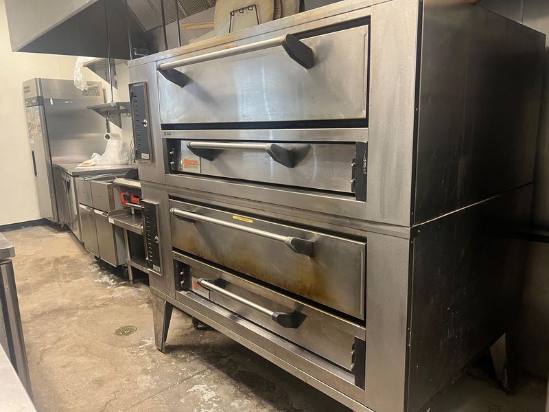 Marsal SD448 Double Stack Pizza Oven - Image 1