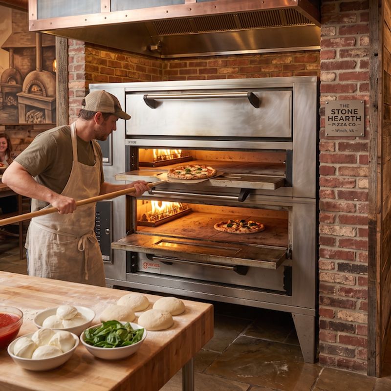 Marsal Double Stack Pizza Oven Dining & Patio Furniture