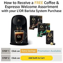 L'OR 2101001 Barista Coffee & Espresso Combo System Matte Black - Image 4