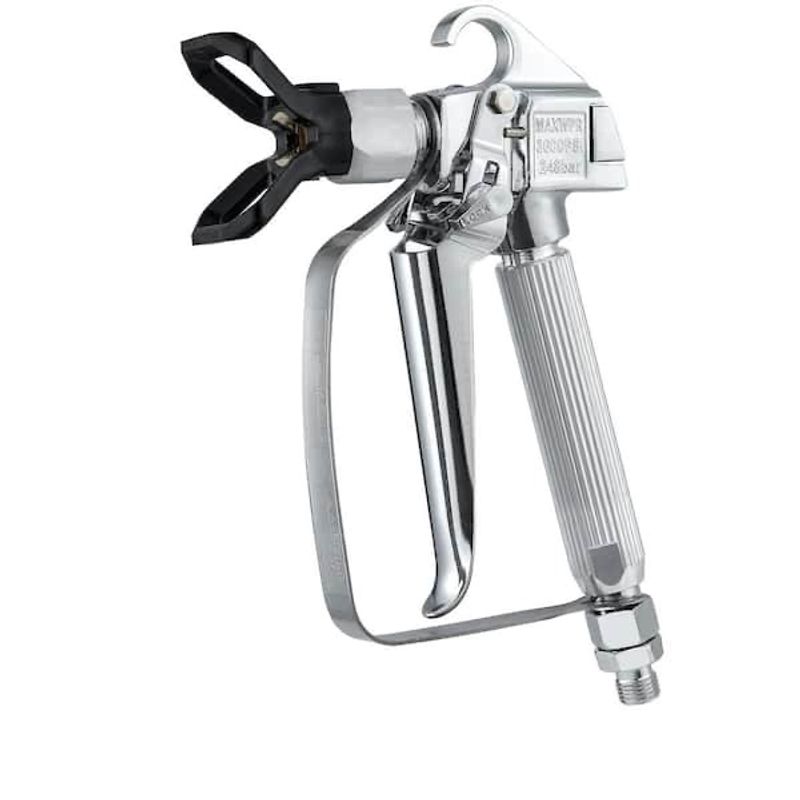 SVOPES Airless Paint Spray Gun, 3600 PSI High Pressure Sprayer with 5 Tips (211,315,417,517,623), Swivel Joint Kit - Image 1