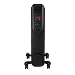 Konwin 1500-Watt Black Indoor Electric Oil-Filled Radiator Convection Radiant Space Heater with Remote Control for Living Space OH907R - Image 2