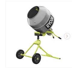 RYOBI5.0 cu. ft. Portable Corded Concrete Mixer - Image 1