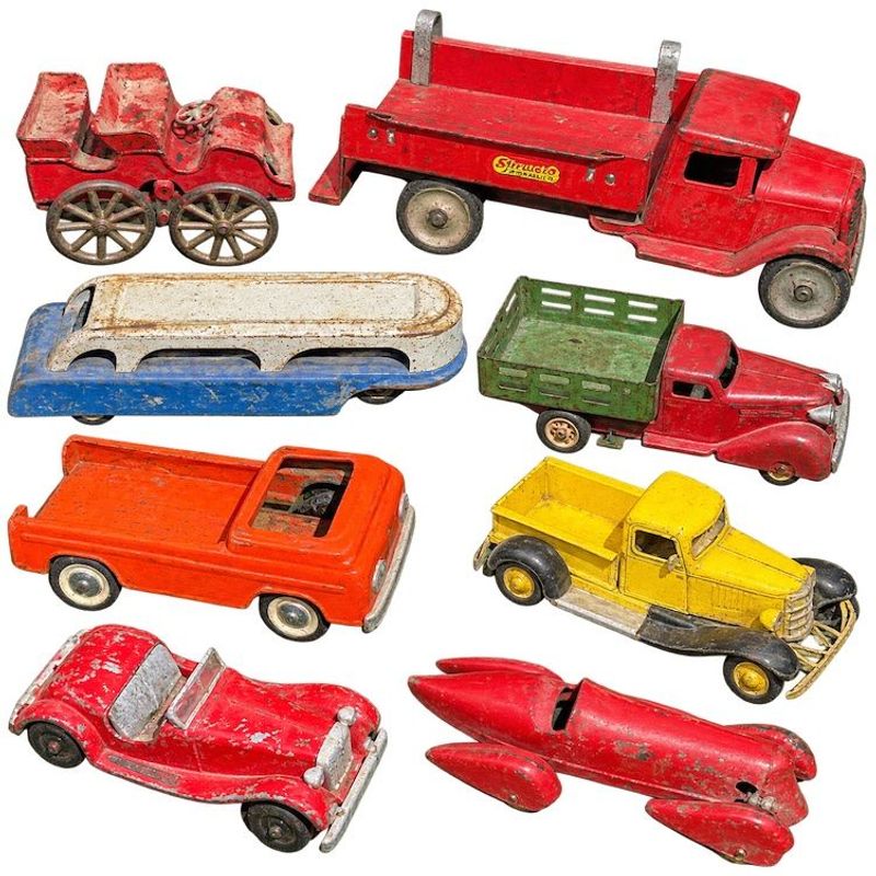 Vintage Toy Metal Cars & More