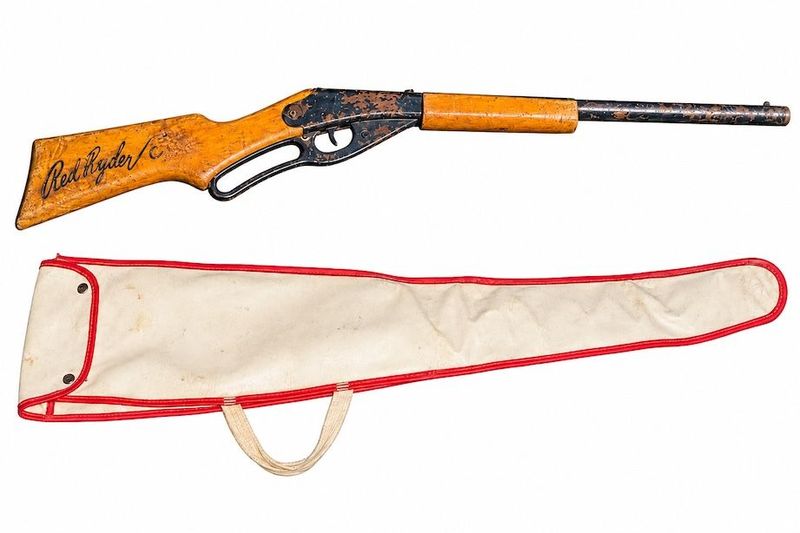 Red Ryder B B Gun With Carrying Case