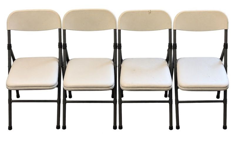 (4) Folding Chairs  - Image 1