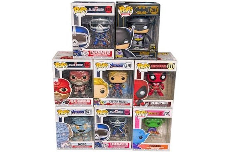 Marvel Funko Pop Toys In Original Packaging