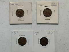 (32) Wheat Pennies, 1940-1959  - Image 13