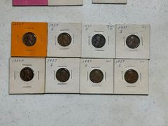 (42) Wheat Pennies, 1930-1939  - Image 7