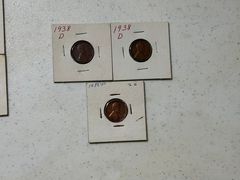 (42) Wheat Pennies, 1930-1939  - Image 8
