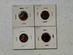 (35) Wheat Pennies, 1909-1919  - Image 9
