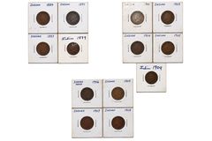 (13) Indian Head Pennies, 1884 -1908  - Image 1