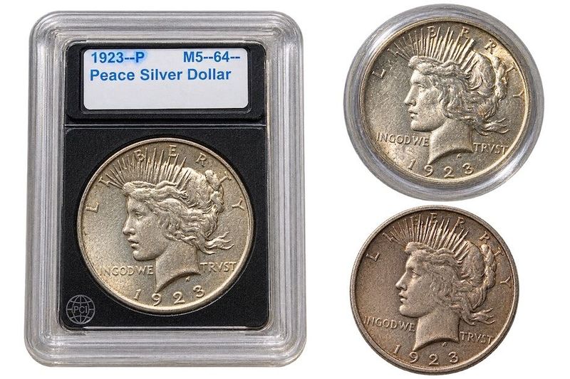 1923 Peace Dollars  - Image 1