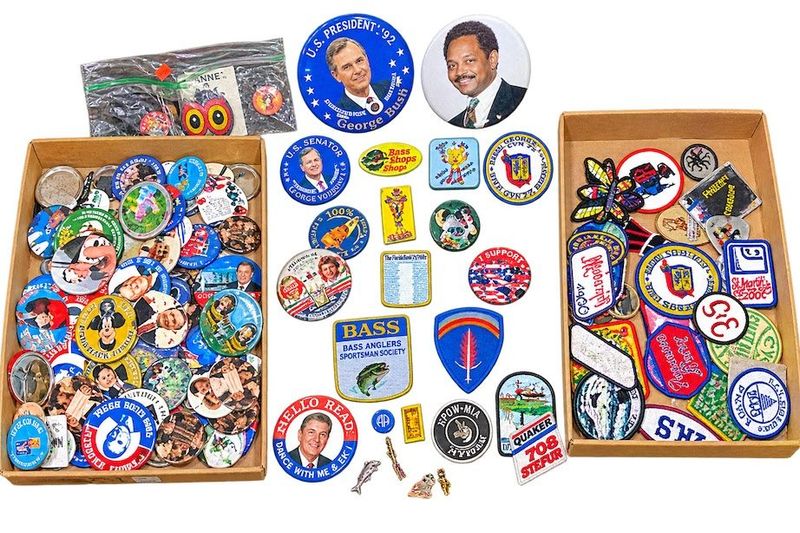 Patches, Buttons, And Pins