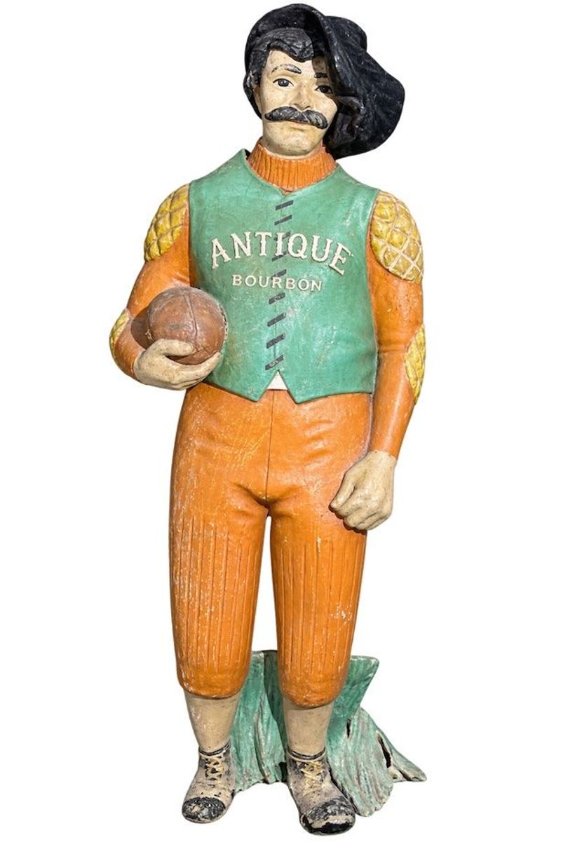 Vintage Antique Bourbon Composite Statue