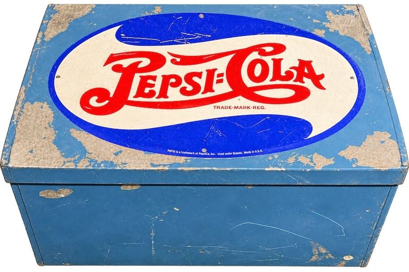 Pepsi - Cola Metal Storage Box
