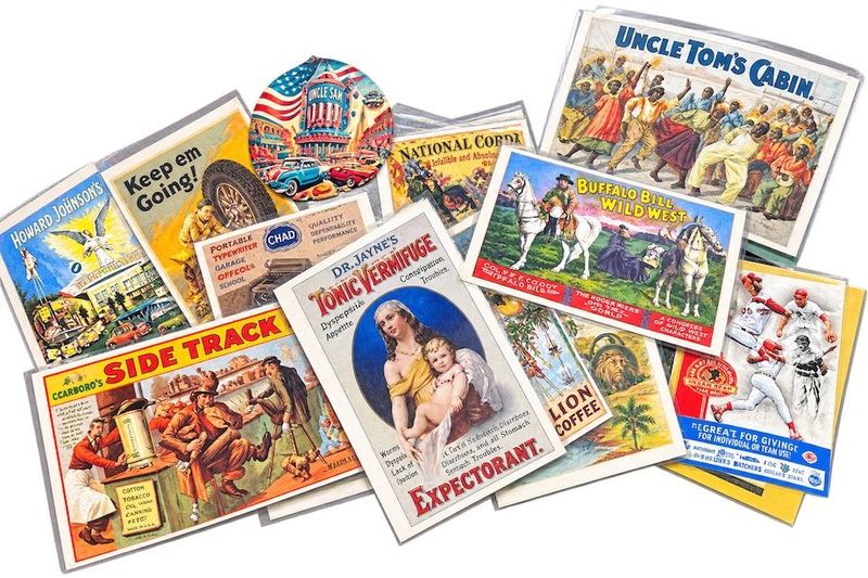 Reproduction Posters In Carrying Case