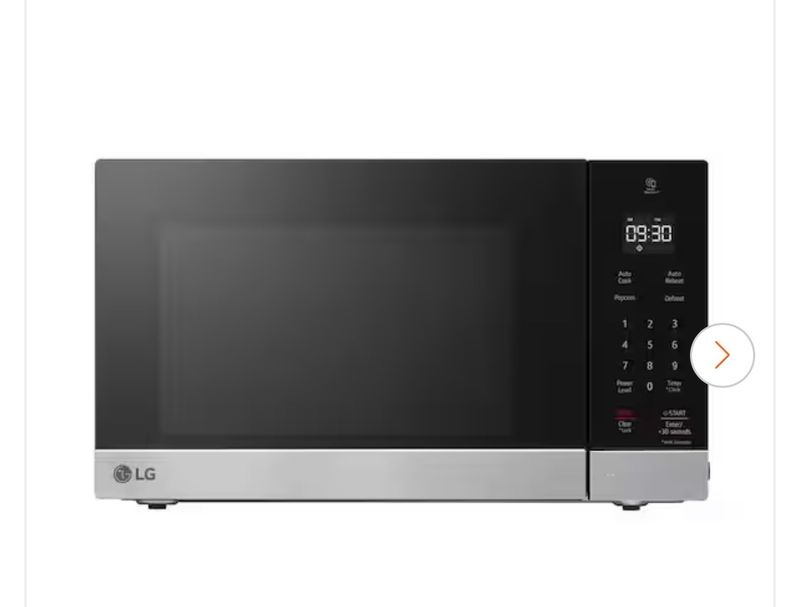 LGNeoChef 0.9 cu. ft. 1000-Watt Countertop Microwave in Stainless Steel with Smart Inverter