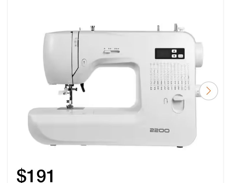 SKYSHALO60 Stitch Computerized Sewing Machine with Foot Pedal and LED Light, Digital Sewing Machine for Crafts and Mending