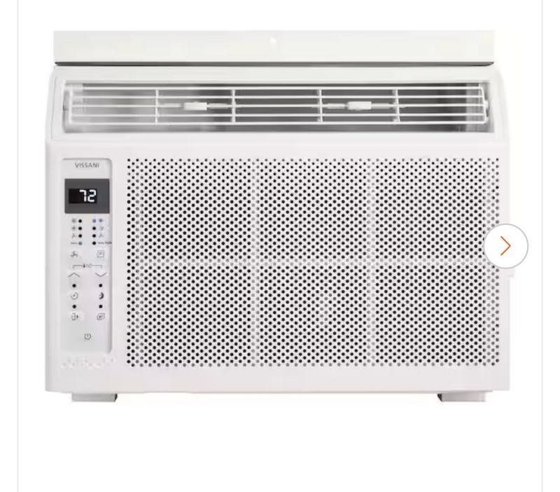 Vissani5,000 BTU 115-Volt Window Air Conditioner cools 150 sq. ft. with Remote in White