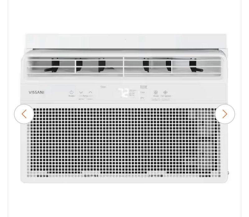 Vissani12,000 BTU Window Air Conditioner for 550 sq. ft. Rooms with Remote in White