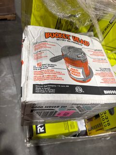 Bucket Head5 Gal. 1.75 Peak HP Wet Dry Vac Powerhead Shop Vacuum - Image 2