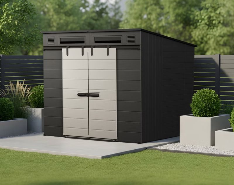 MSRP $1249. SUNCAST 8'X7' SHED