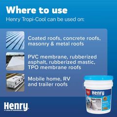 4.75 gal. 100% Silicone Reflective Roof Coating - Image 3